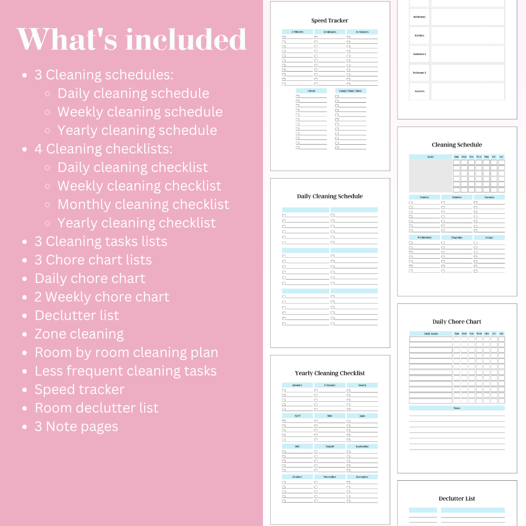 Cleaning Planner